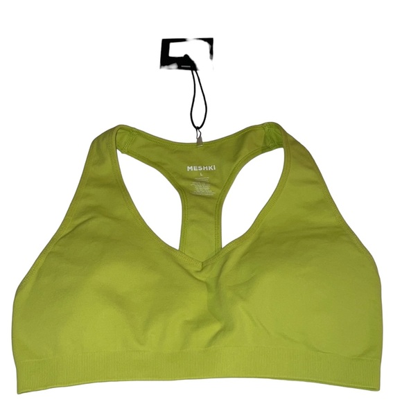 - NEW work out top size L removable pads v neck - Picture 1 of 4